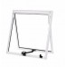 Vitro Max-ar 80X80cm Jateado Branca