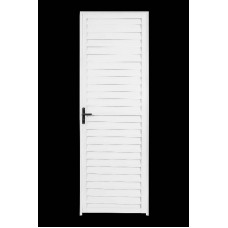 24837 - Porta Palheta Veneziana 210X80cm Esquerda Branca