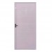 Porta Lambril Ripada 210X90cm Esquerda Branca