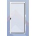 Porta Toda de Vidro Pivoltante 210X80cm Esquerda Liso Natural